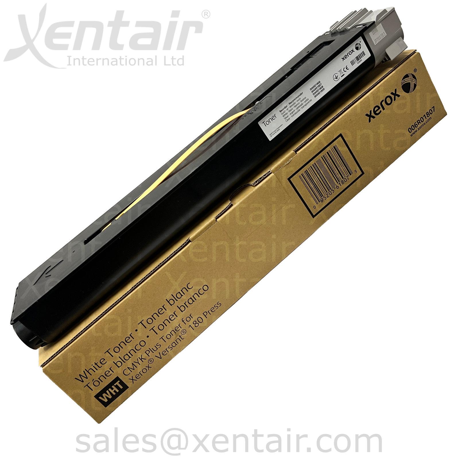 Xerox® Versant® 80 180 White Toner Cartridge 006R01807 6R01807 6R1807