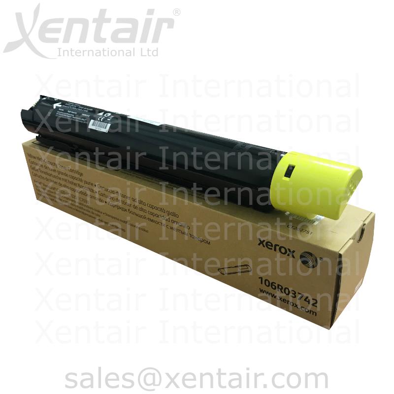 Xerox® VersaLink® C7020 C7025 C7030 High Capacity Yellow Toner Cartridge 106R03742 106R3742