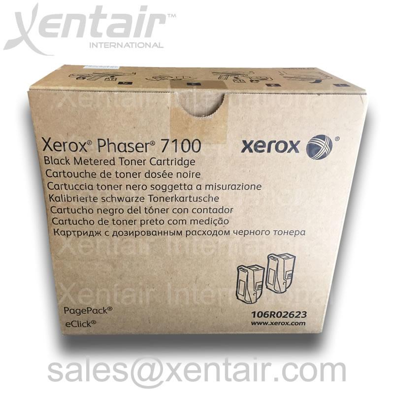 Xerox® Phaser™ 7100 Black Metered Toner Cartridge 106R02623 106R2623