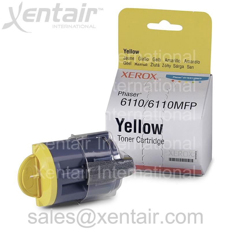 Xerox® Phaser™ 6110 Yellow Toner Cartridge 106R01273