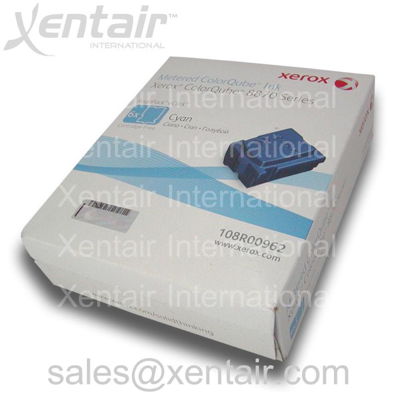 Xerox® ColorQube™ 8870 Cyan Solid Ink 108R00962 108R962