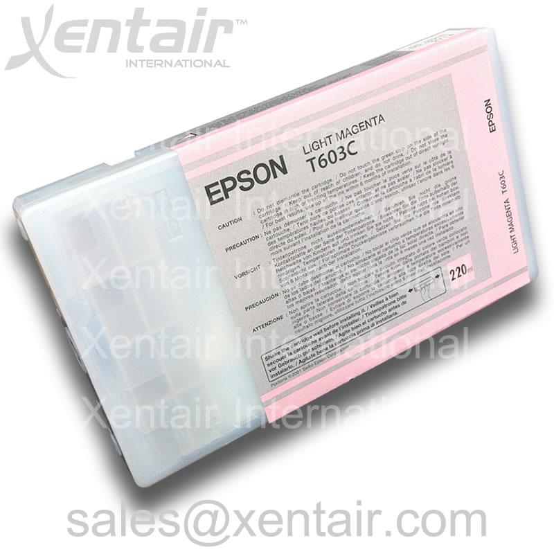 Xerox® 7800 7880 9800 9880 by Epson® T603C Light Magenta Ink C13T603C00