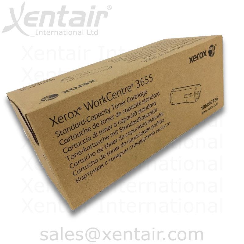 Xerox® WorkCentre™ 3655 Standard Capacity Toner Cartridge 106R02736