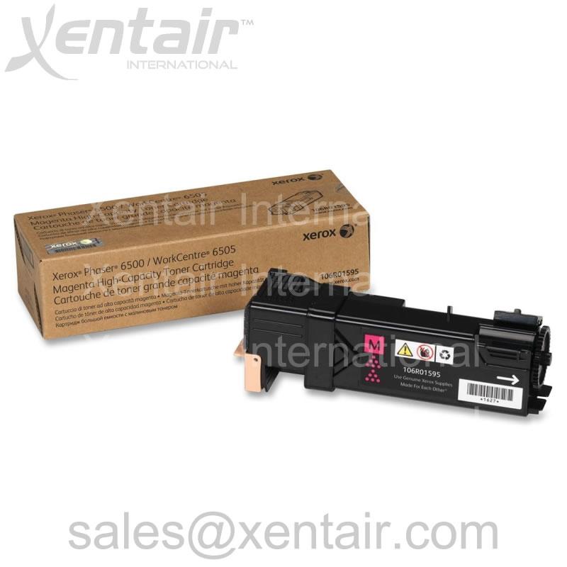Xerox® Phaser™ 6500 WorkCentre™ 6505 Magenta High Capacity Toner 106R01595 106R1595 CT201627