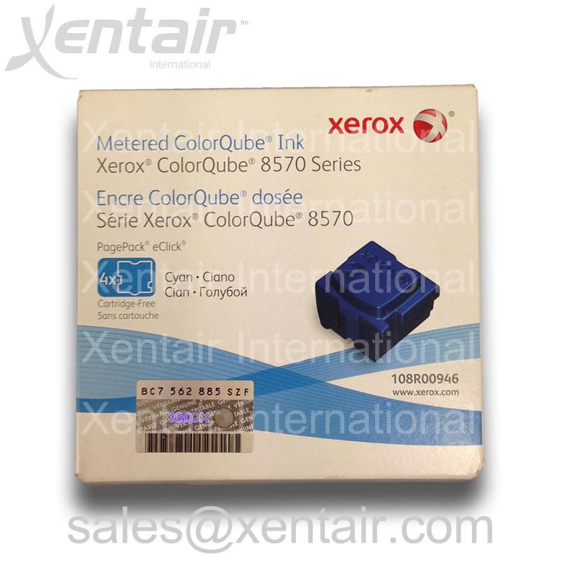 Xerox® ColorQube™ 8570 Cyan Solid Ink 108R00946 108R946