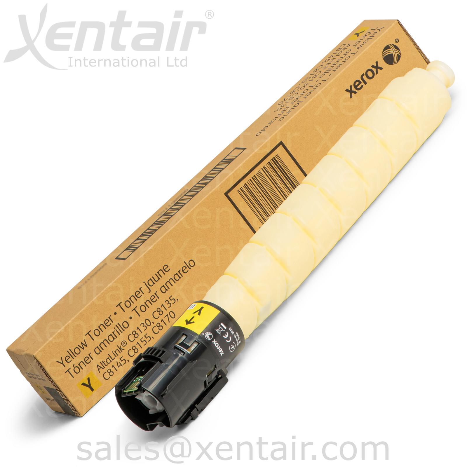 Xerox® AltaLink® C8130 C8135 C8145 C8155 C8170 Yellow Toner Cartridge 006R01745 6R1745