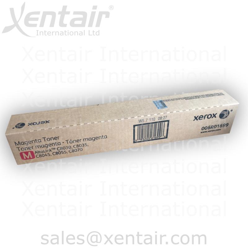 Xerox® AltaLink® C8030 C8035 C8045 C8055 C8070 Magenta Toner Cartridge 006R01699 6R1699