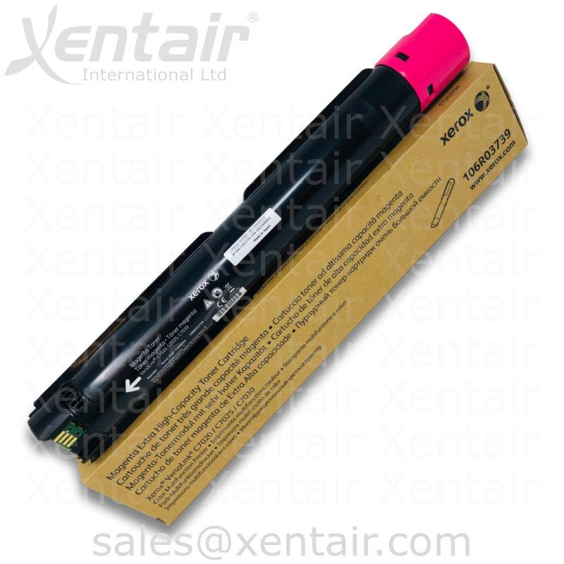 Xerox® VersaLink® C7020 C7025 C7030 Extra High Capacity Magenta Toner Cartridge 106R03739 106R3739