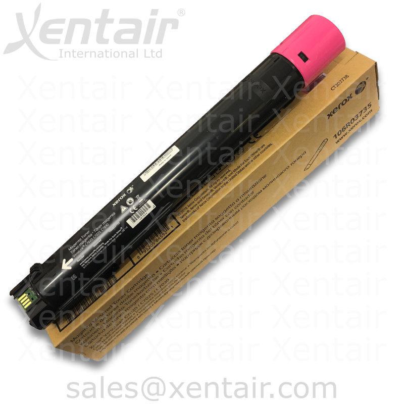 Xerox® VersaLink® C7020 C7025 C7030 Magenta Metered Toner Cartridge 106R03735