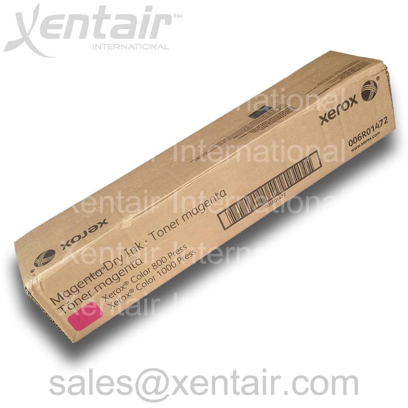 Xerox® Color 800 1000 Magenta Toner Cartridge 006R01472 6R01472 6R1472