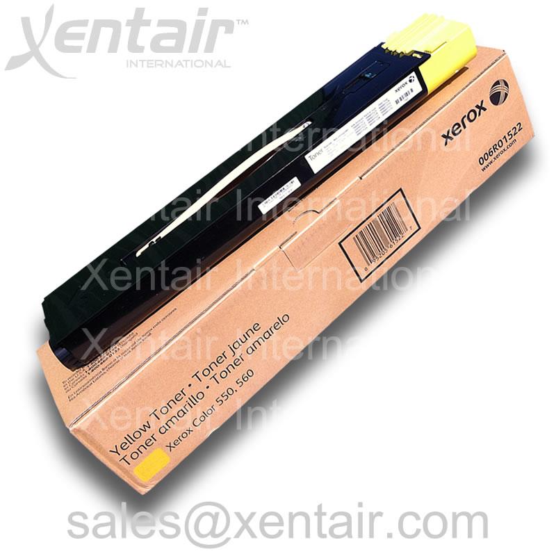 Xerox® Color 550 560 WorkCentre™ 7965 7975 Yellow Toner Cartridge 006R01522