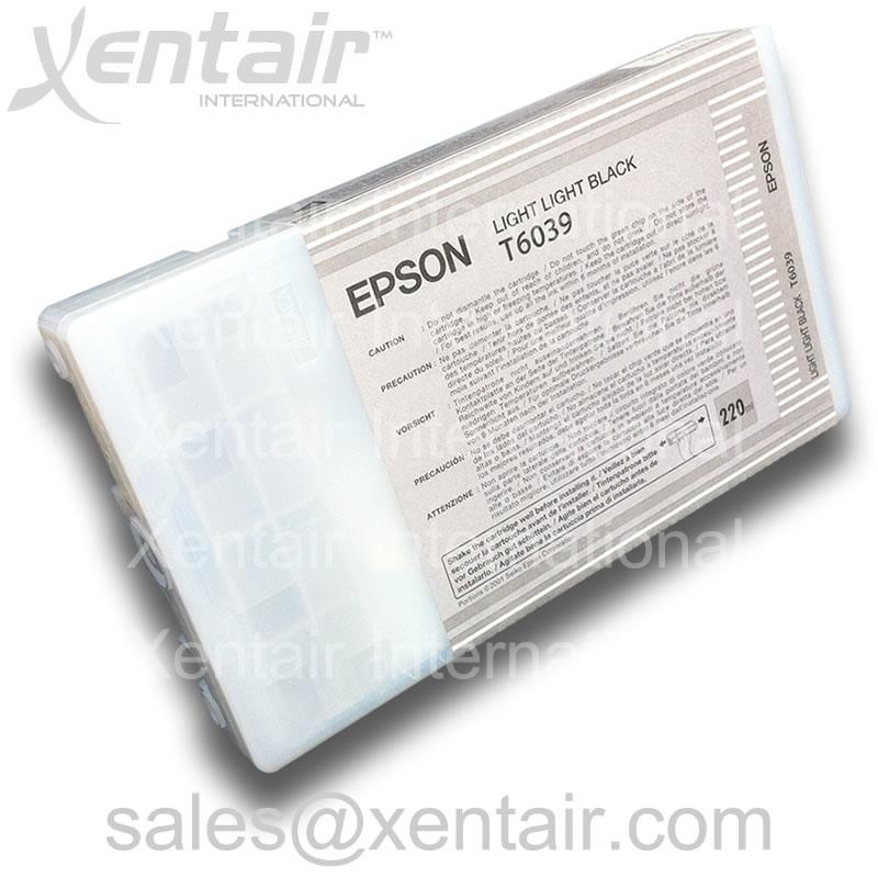 Xerox® 7800 7880 9800 9880 by Epson® T6039 Light Light Black C13T603900