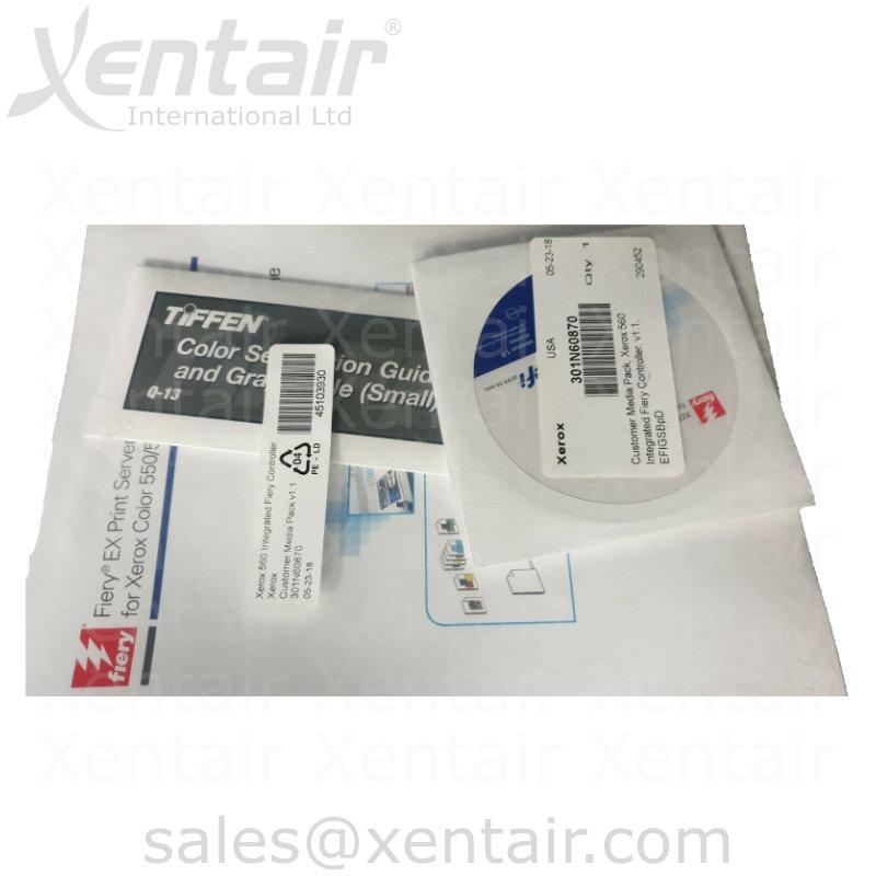 Xerox® Color 550 560 570 Bustled EFI Fiery System Software 301N60870