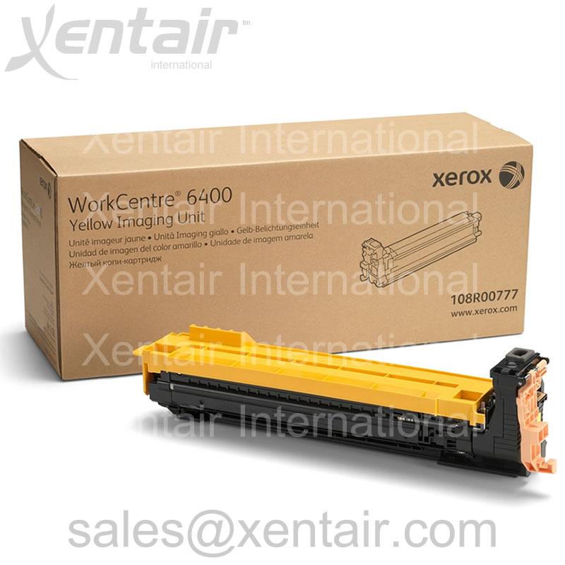 Xerox® WorkCentre® 6400 Yellow Imaging Drum Unit 108R00777 108R777