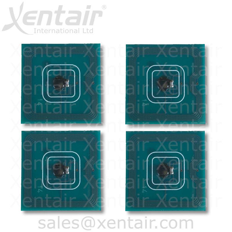 Xerox® Color 550 560 Toner Reset Chip CMYK Set 006R01525 006R01526 006R01527 006R01528