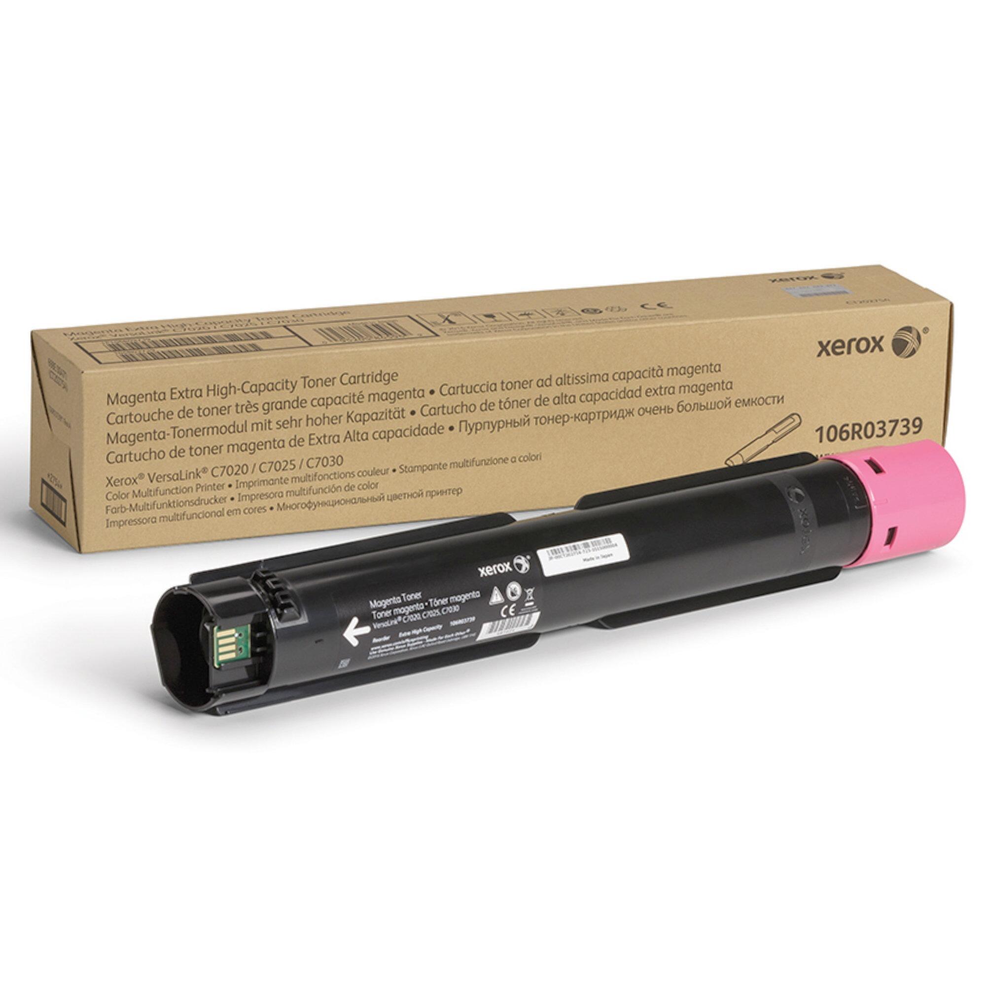 Xerox® VersaLink® C7020 C7025 C7030 Extra High Capacity Magenta Toner Cartridge 106R03739 106R3739