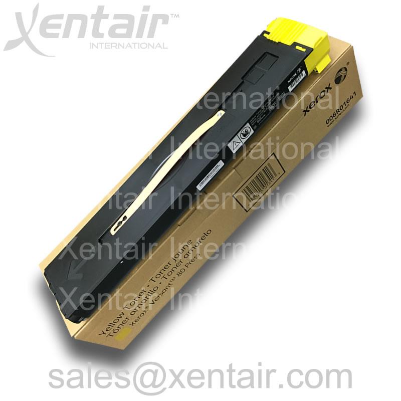 Xerox® Versant® 80 180 280 Yellow Toner Cartridge 006R01641 6R01641 6R1641 006R01848 6R01848 6R1848