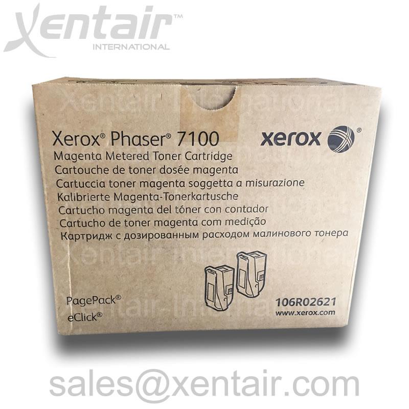 Xerox® Phaser™ 7100 Magenta Metered Toner Cartridge 106R02621 106R2621