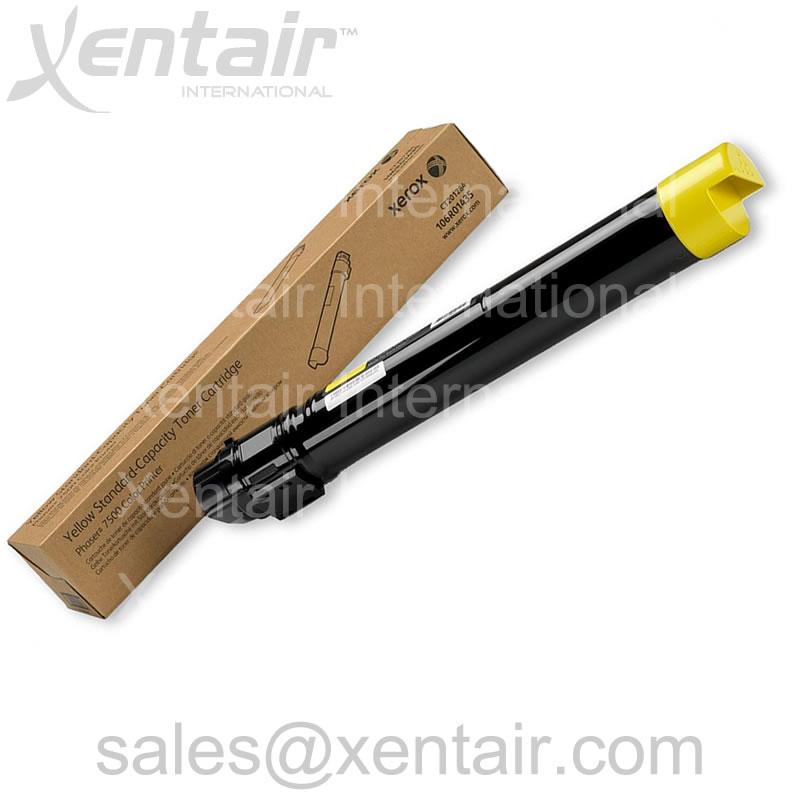 Xerox® Phaser™ 7500 Yellow Metered Toner Cartridge 106R01449