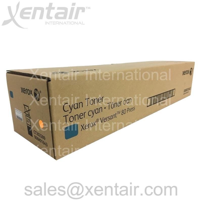 Xerox® Versant® 80 180 Cyan Toner Cartridge 006R01643 6R01643 6R1643