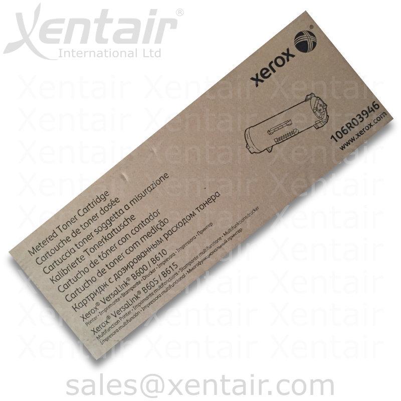 Xerox® VersaLink® B600 B605 B610 B615 Black Toner Cartridge 106R03946 106R3946
