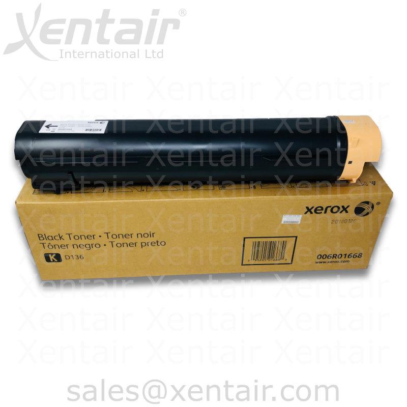 Xerox® D136 Black Toner 006R01668 6R01668 6R1668