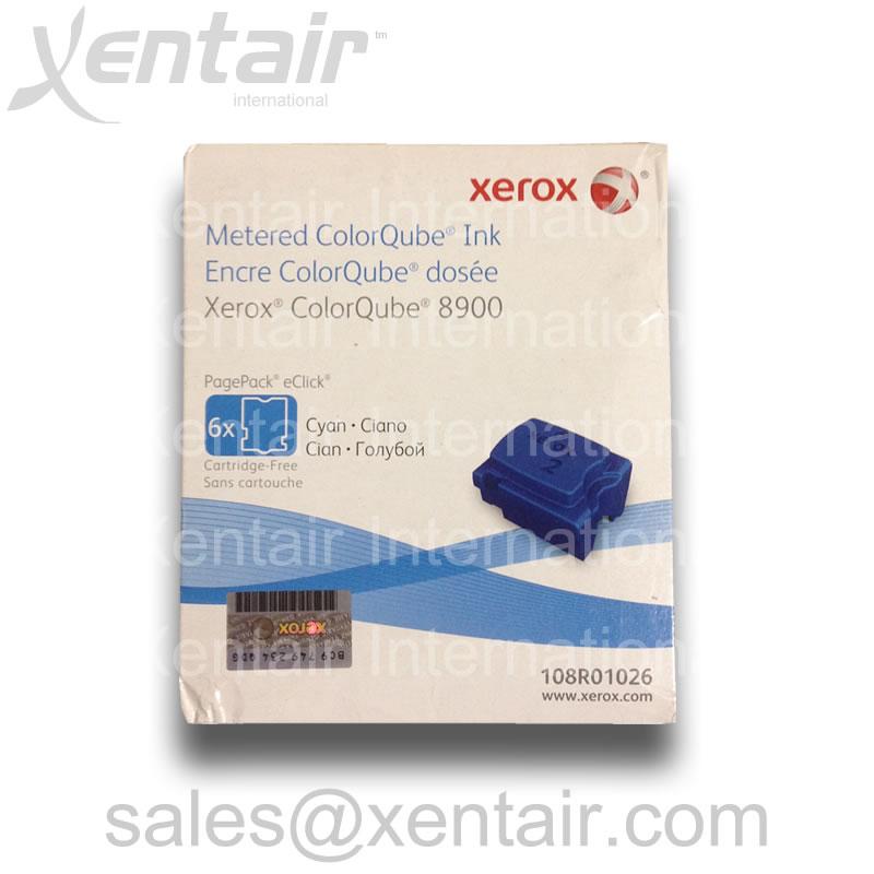 Xerox® ColorQube™ 8900 Cyan Metered Ink 108R01026 108R1026
