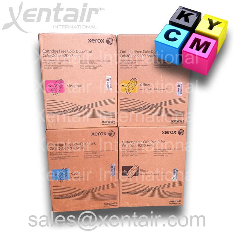 Xerox® ColorQube™ 9201 9202 9203 Sold CMYK Ink Set