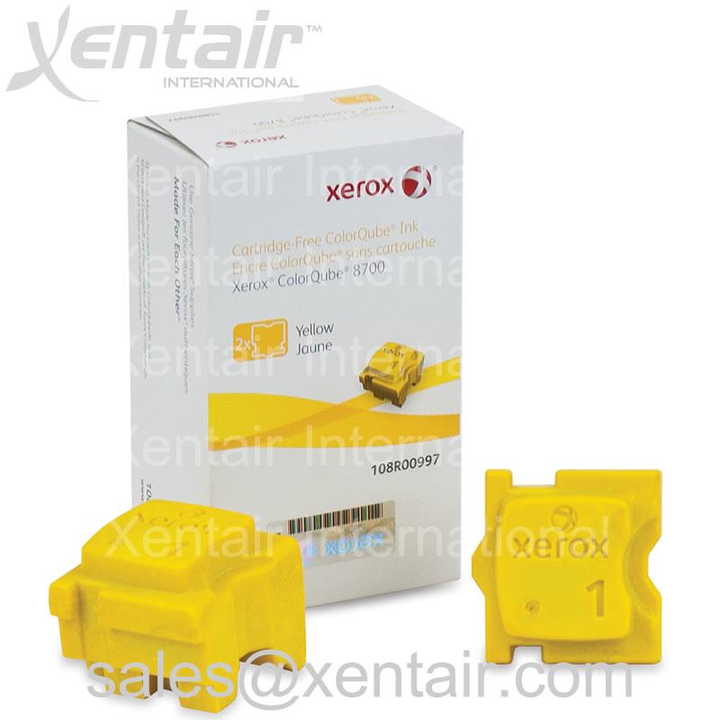 Xerox® ColorQube™ 8700 Yellow Solid Ink 108R00997