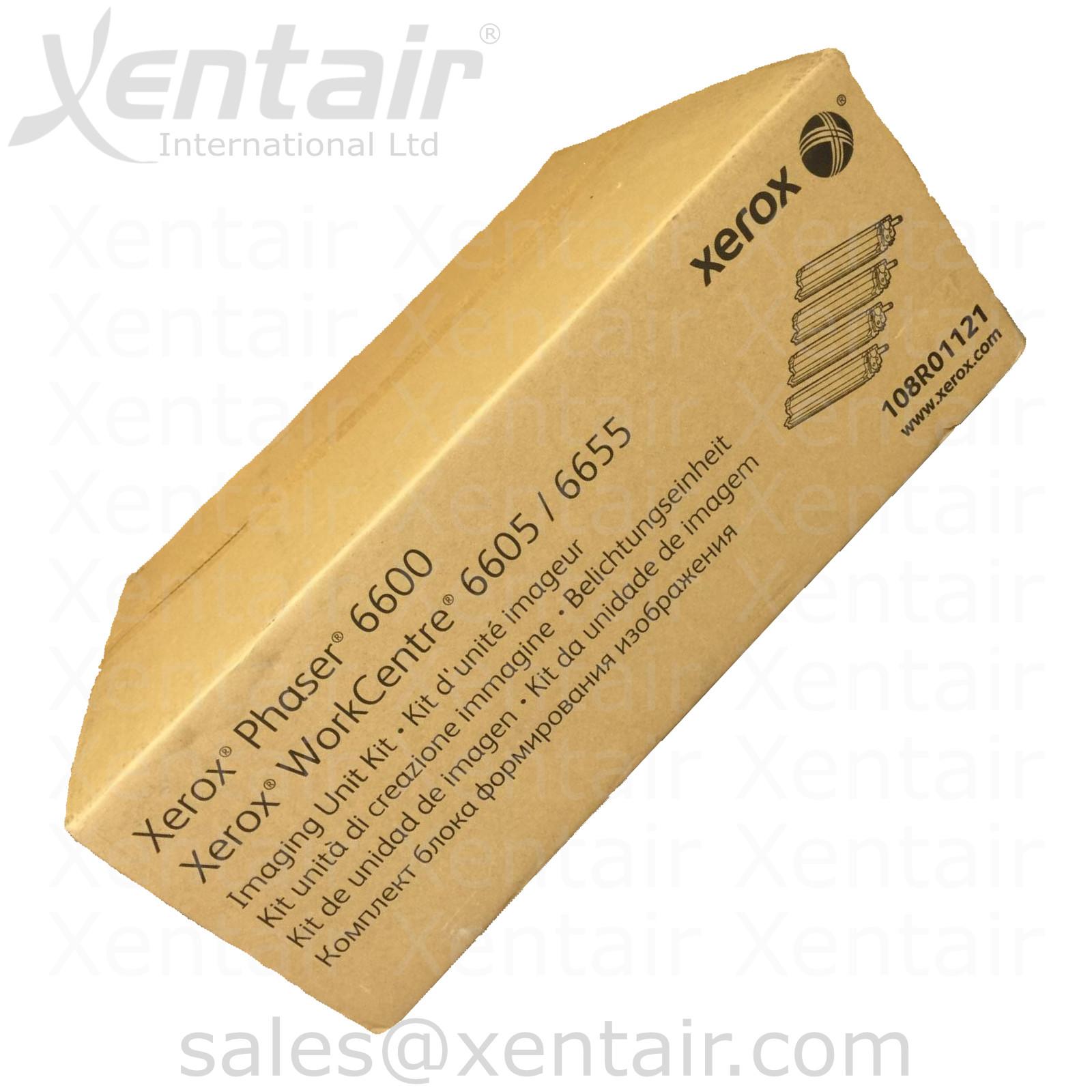 Xerox® Phaser™ 6600 WorkCentre™ 6605 4 x Imaging Unit Kit 108R01121 108R1121