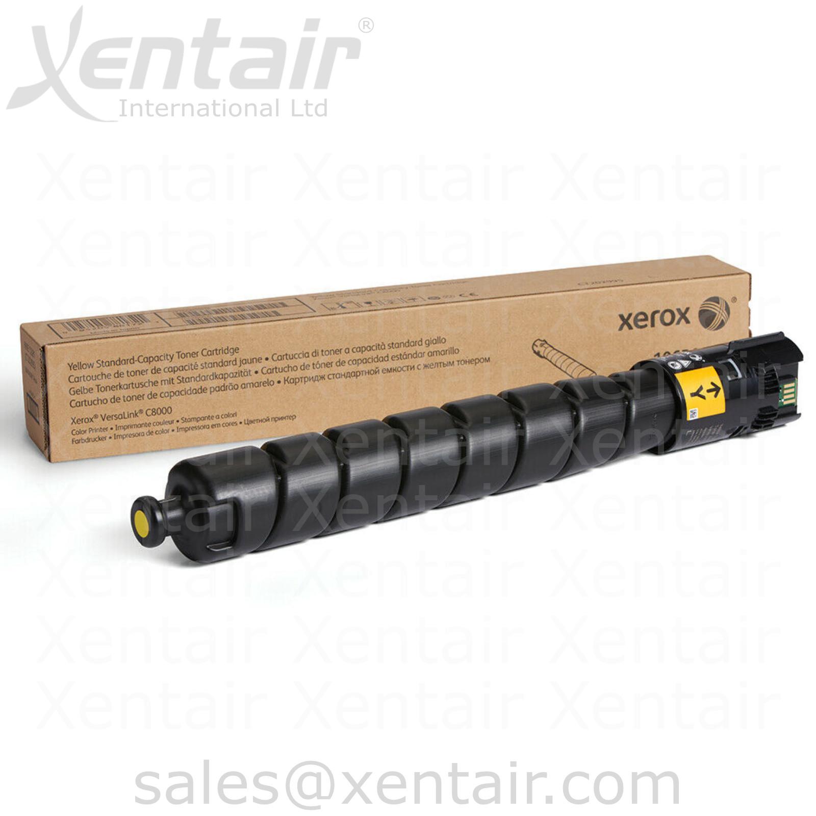 Xerox® VersaLink® C8000 Standard Capacity Yellow Toner Cartridge 106R04040