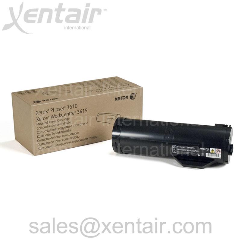 Xerox® Phaser™ 3610 WorkCentre™ 3615 Metered Toner Cartridge 106R02724 106R2724