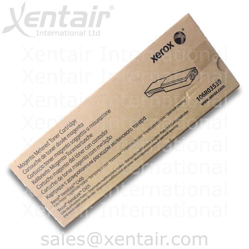 Xerox® VersaLink® C400 C405 Magenta Metered Toner Cartridge 106R03539 106R3539