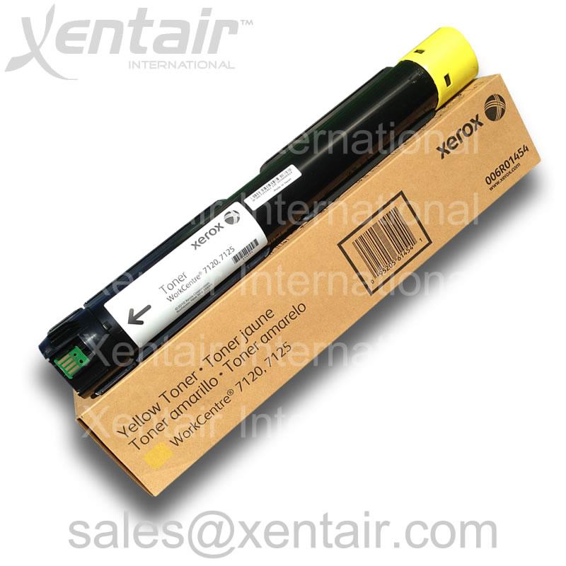 Xerox® WorkCentre™ 7120 7125 Yellow Toner Cartridge 006R01454