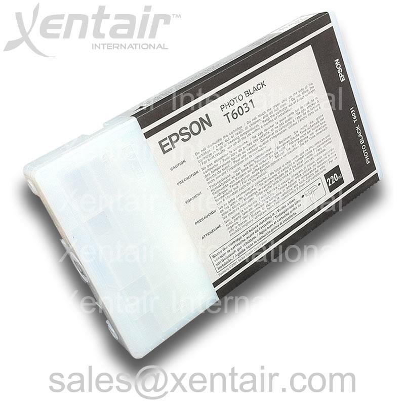 Xerox® 7800 7880 9800 9880 by Epson® T6031 Photo Black Ink C13T603100