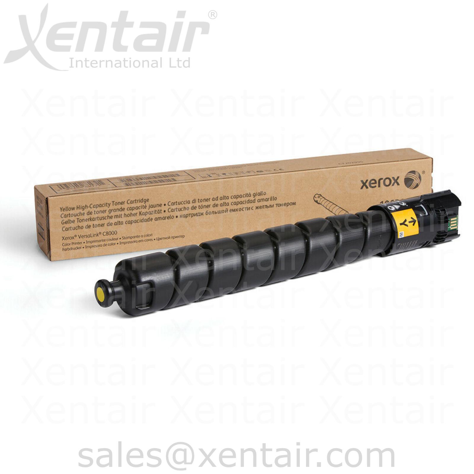 Xerox® VersaLink® C8000 High Capacity Yellow Toner Cartridge 106R04052