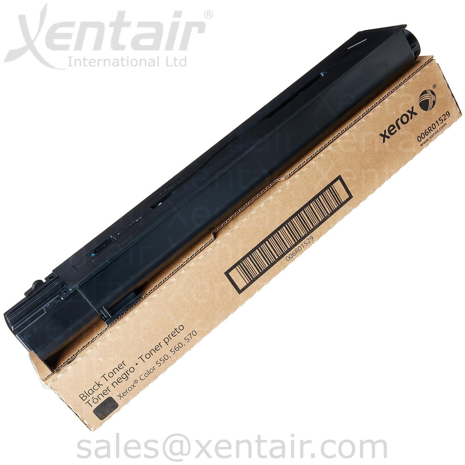 Xerox® Color 550 560 Black Toner Cartridge 006R01529 6R01529 6R1529