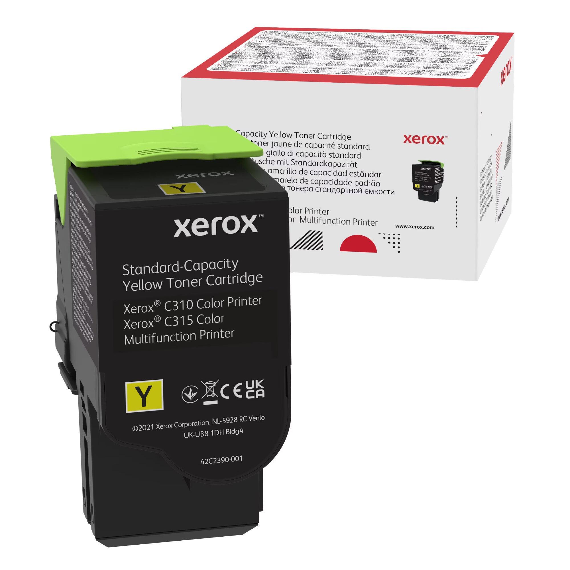 Xerox® C310 C315 Standard Capacity Yellow Toner Cartridge 006R04359 6R04359 6R4359