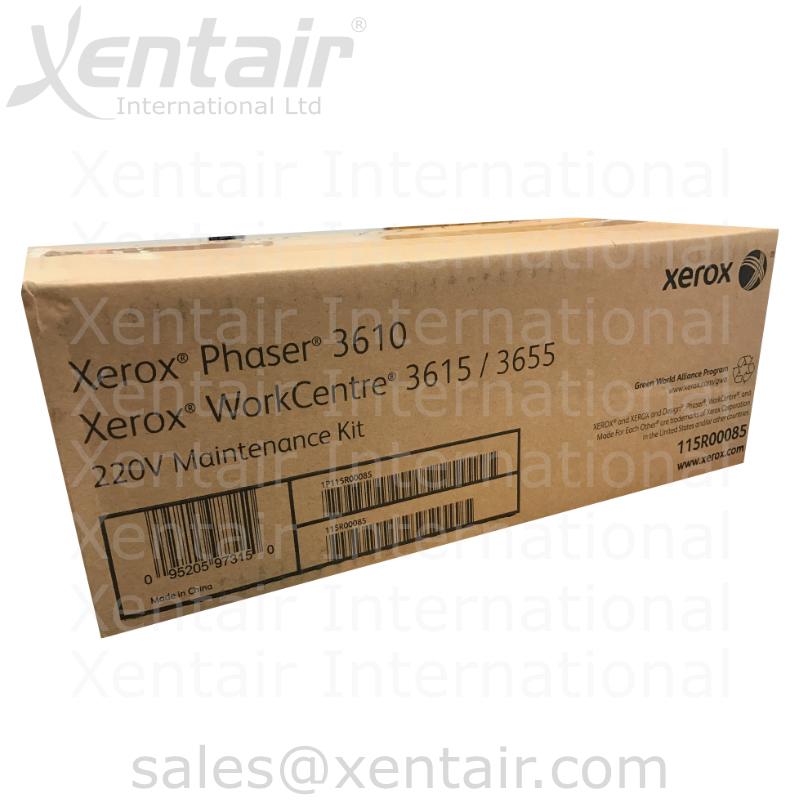 Xerox® Phaser™ 3610 WorkCentre™ 3615 3655 220V Maintenance Kit 115R00085