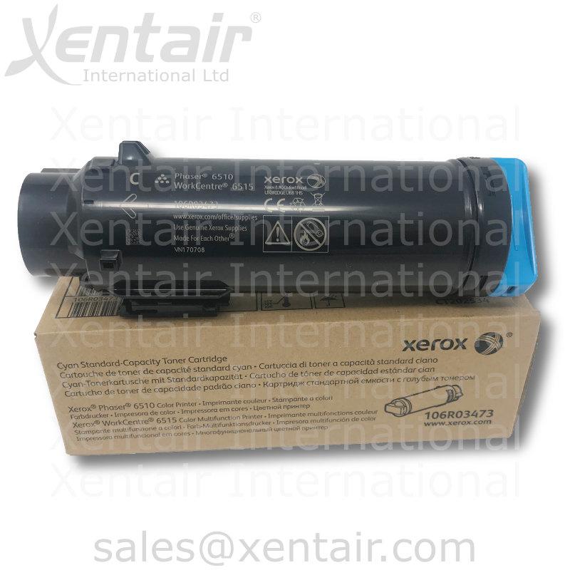 Xerox® Phaser™ 6510 WorkCentre™ 6515 Cyan Standard Capacity Toner Cartridge 106R03473 106R3473