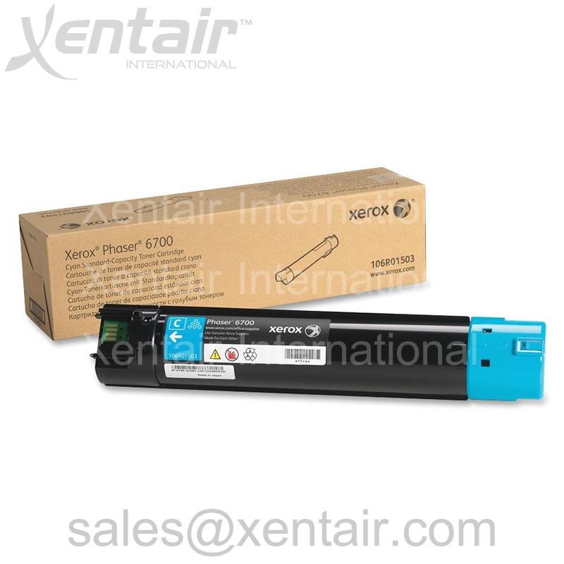 Xerox® Phaser™ 6700 Cyan Standard Capacity Toner Cartridge 106R01503 106R1503