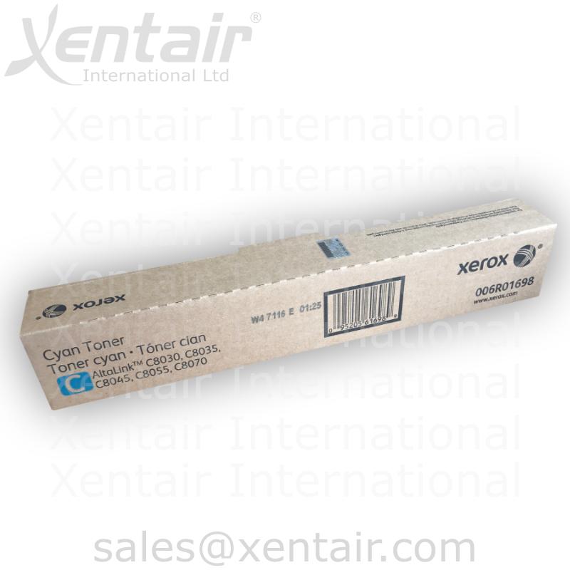 Xerox® AltaLink® C8030 C8035 C8045 C8055 C8070 Cyan Toner Cartridge 006R01698 6R1698