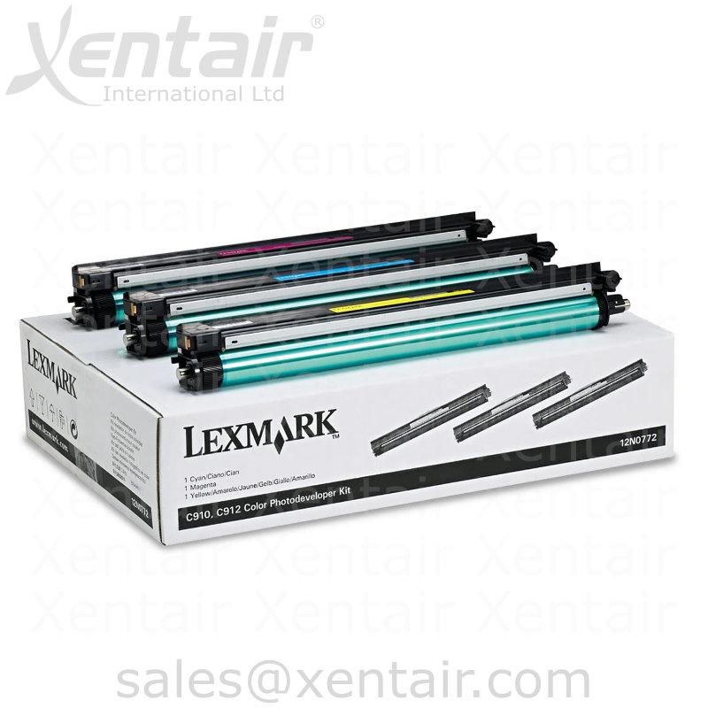 Lexmark™ C910 C912 C920 X912e Image Drum Multi Pack 0012N0772 7373869 12N0772