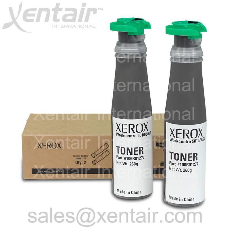 Xerox® WorkCentre™ 5016 5020 Black Toner Bottle 106R01277