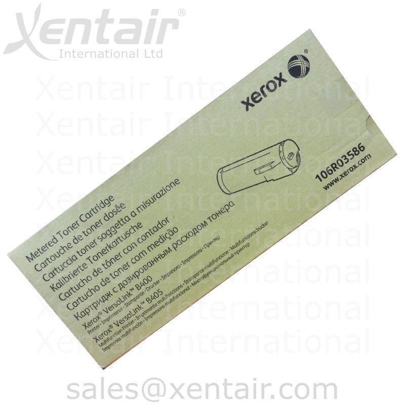 Xerox® VersaLink® B400 B405 Black Metered Toner Cartridge 106R03586 106R3586