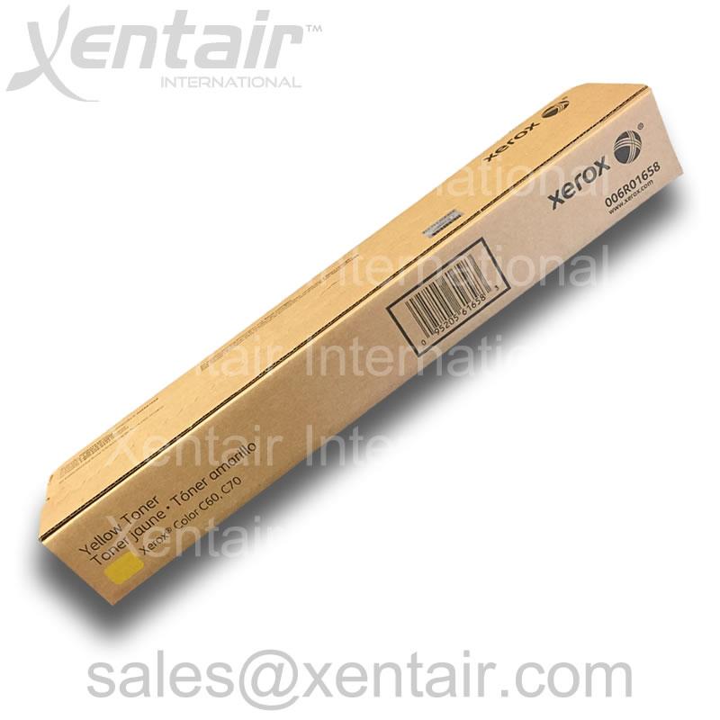 Xerox® Color C60 C70 Yellow Toner Cartridge SOLD 006R01658 6R01658 6R1658