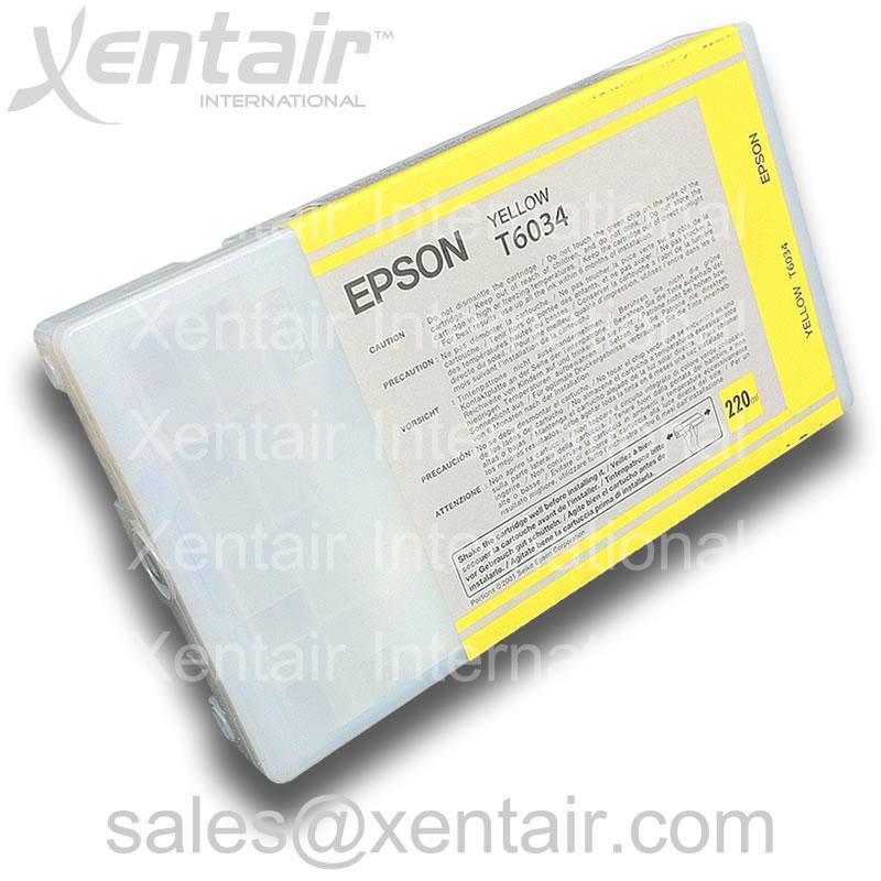 Xerox® 7800 7880 9800 9880 by Epson® T6034 Yellow Ink C13T603400
