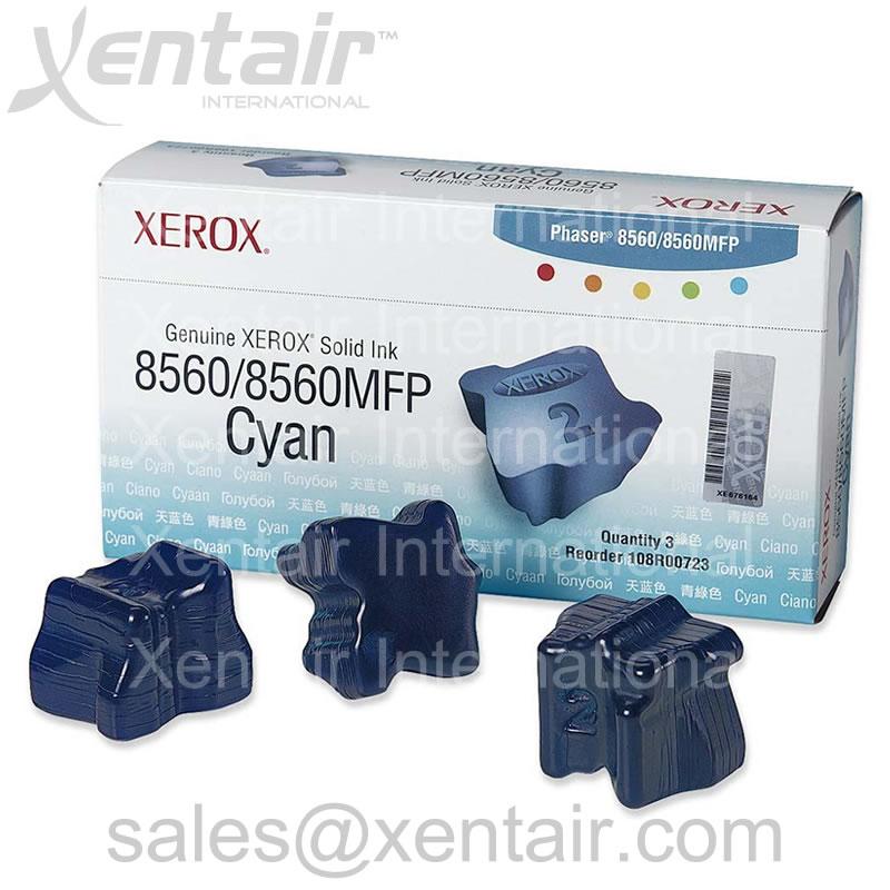 Xerox® Phaser™ 8560 8560 MFP Cyan Solid Ink 108R00723 108R723