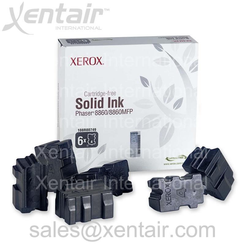 Xerox® Phaser™ 8860 8860 MFP Black Solid Ink 108R00749 108R749