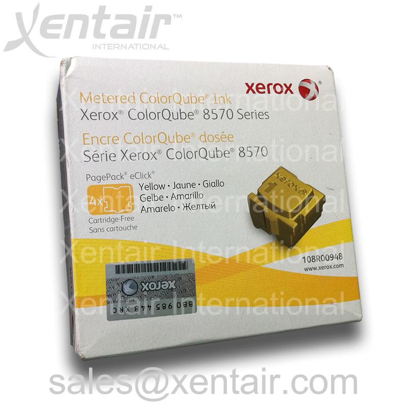 Xerox® ColorQube™ 8570 Yellow Solid Ink 108R00948 108R948